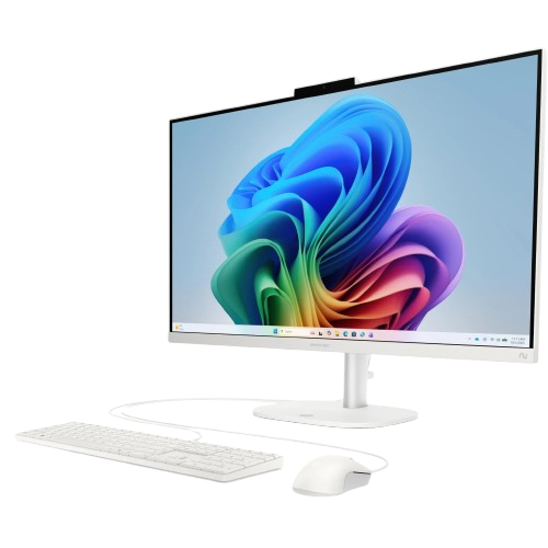 HP All-in-One 27 Desktop PC – 13th Gen Intel Core i7, 16GB RAM, 512GB SSD, 27-inch Full HD Non-Touch Display