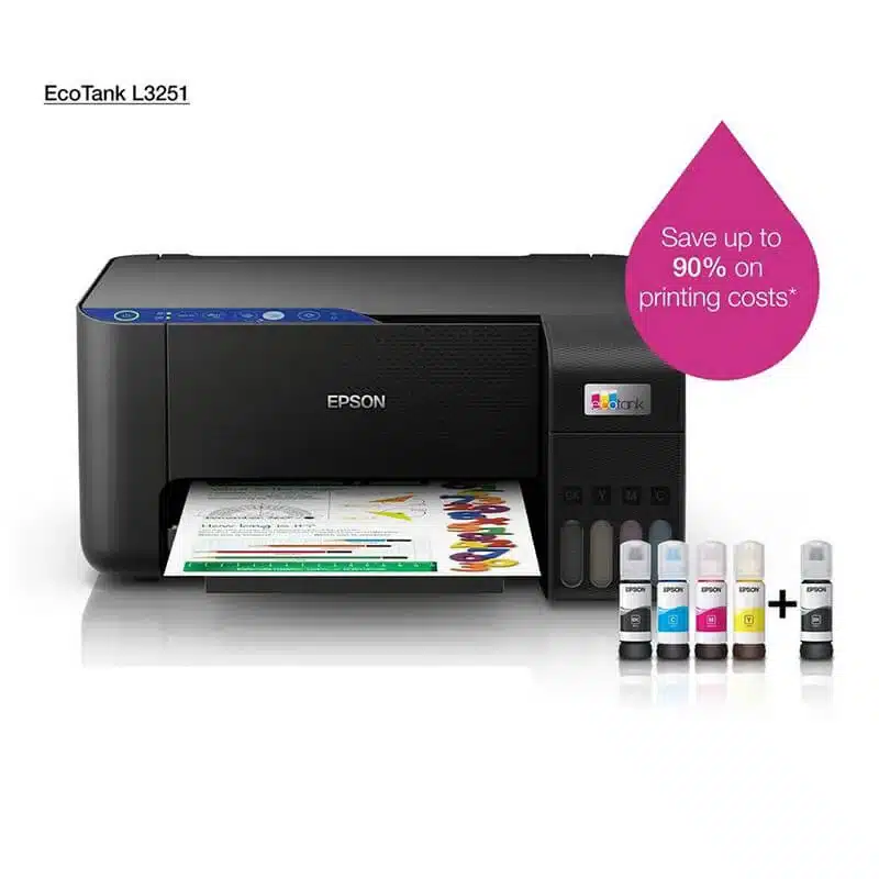 Epson EcoTank L3250 Wireless Ink Tank All-in-One Printer - Image 2