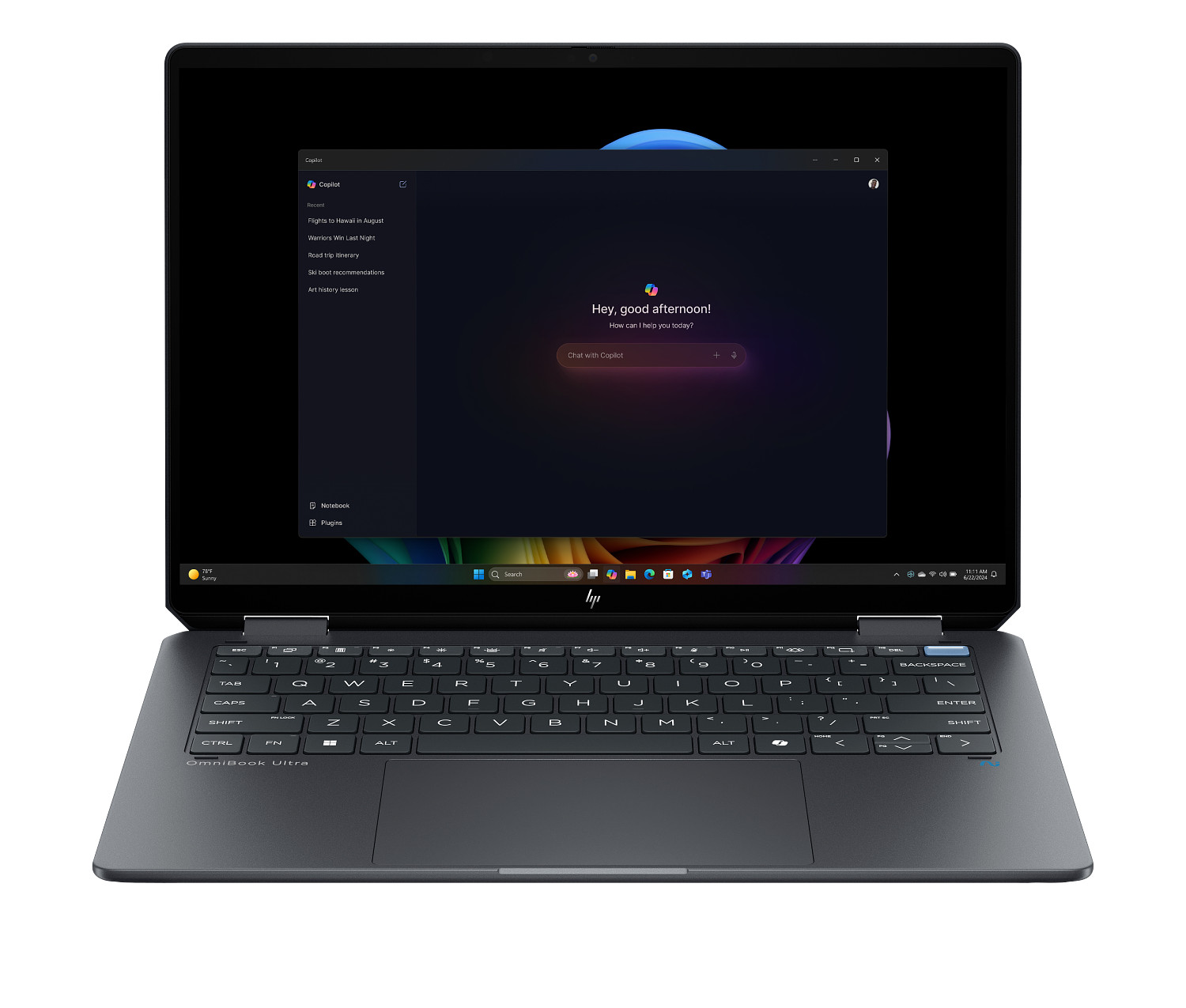 HP OmniBook Ultra Flip 14” Display x360 Touch Laptop – Intel Core Ultra 7, 16GB RAM, 1TB SSD